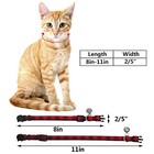 4 Pack Cat Collars Breakaway With Bell Cat Collars With Cute Bowtie For Plaid