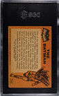 1966 Topps Batman Black Bat The Batman Rookie  1 Sgc 2 5 - Centered - Rc