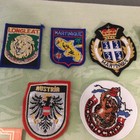 Amazing Set Of 18 New Vintage Stitched Patches   Ireland  Italy  Austria  More