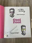 Robert Downey Jr Signed Full Autograph Book Cool Food 1st Ed  Beckett Qr Coa 2