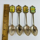 4 Hummel Angel Collectible Spoons Christmas 1981-84 Ars Edition Vtg West Germany