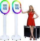 Portable Photo Booth For Ipad 10 2 -13 metal Shell Selfie Station Rgb Ring Light