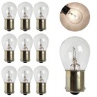 10pcs Car 1156 Turn Signal Light  Mini 12v P21w 1141 Bulbs   High Clear