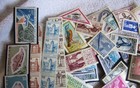 Unused Worldwide Foreign Unsorted Stamp Collection Lot Europe Asia Africa Island