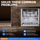 Ge Compatible Wd28x10384 Dishwasher Lower Dishrack Assembly - White