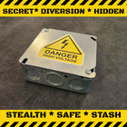 Hidden Stash Secret Private Diversion Safe Electrical Junction Box-free Shipping