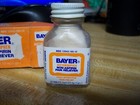 Nos Vintage Bayer Non-aspirin Glass Bottle In Box 24 Ct  From Closed Drugstore 