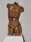 New Exotic Dancer Thong Bikini 2 Piece Set  -a Cup Black