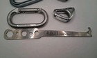 Climbing Gear Lot - 6 Carabiners Ascenders  Belay  Black Diamond  Petzl  Grivel
