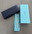 Tiffany   Co  Vintage Sterling Silver 1837 Collection Retractable Ballpoint Pen
