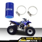 New Fit For Yamaha Blaster High Temp Rubber Exhaust Clamp 1 id Blue