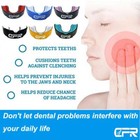 Mouth Guard Teeth Protector Gum Shield Gel Mouthpiece Boxing Basketball Case