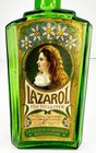 Antique Lazarol F  r Toaletten Bottle Super Rare Swedish Toiletry Tonic C1900