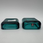 Iittala Vitriini Sea Blue Glass Box W lid   Base 60x60mm Anu Penttinen