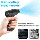 130000 Rpm Cordless Mini Portable Handheld Air Blower Fan Compressed Air Duster