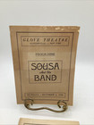  2  Oct  3  1926 Sousa And His Band Glove Theatre  Ny Programs Lot  rare 