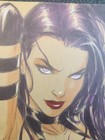 Psylocke Original Fine Art Signed 8 5x11 Coa Included