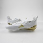  Adidas Adizero Football Cleat Men s White New Without Box Multiple Sizes