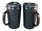 2 Foam Insulated 20 Oz  Thermo Serv Travel Coffee Mugs 
