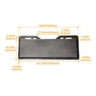 3 8 Quick Tach Attachment Skid Steer Mount Plate Adapter Loader