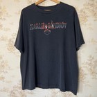 Vintage Harley Davidson Pacific Honolulu Hawaii T-shirt   Flaming Logo   Xl