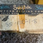 Swagelok Ss-1210-1-8 3 4tube-1 2mnptstraight Compression-to-npt Fitting Qty  8