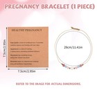 Mikovivi Pregnancy Crystal Bracelet  Natural Medium  As Shown In The Picture
