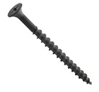  100  Phillips Bugle Head 6-9 X 2 Coarse Drywall Wood Screw - Plain Black