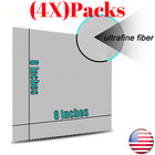 For Lens Glasses Screen  4-pcs  8 0x8 0 Inch Premium Microfiber Cleaning Cloths