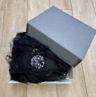 Lot Of Antique Victorian Handmade Jet Black Trims Net Lace Sequins Beading As Is