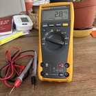 Fluke 177 True Rms Multimeter And New Leads And Battery