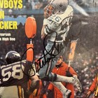 Preston Pearson Signed Sports Illustrated Si Magazine Jsa Coa Cowboys Autograph