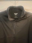 Condor Tactical Shirt Large Mens Outdoor Combat Black 1 4 Zip Long Sleeve