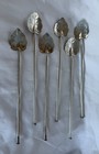 Vintage Sterling Silver Ice Tea Straws Mid Century Mexico 