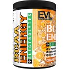 Evl Bcaa Energy   Electrolytes  Energy Boosting Amino Acid Powder  Orange Mango