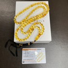 Natural Amber Insects Misbaha Tasbih Prayer Beads 8 3mm 33 58g 99beads
