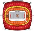 Houston Texans Kansas City Chiefs Gold Reserved Parking Pass December 7th Kc
