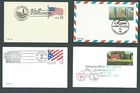 Eight  8  Postal Cards W interesting Cancels Or Cachets