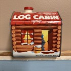 Vintage Log Cabin Syrup Tin 100th Anniversary 1887-1987 General Foods 24 Oz 