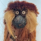 Vtg Ken Arensbak 13  Forest Troll Natural Fiber Folk Art Pine Cone Hat Long Tail