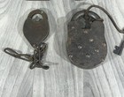 Vintage Antique Rustic Working Old Padlock Lot Key Original Unique Lock