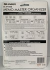 Memo Master Organizer By Sharp El-6710sb Stores 2 150 Names Brand New Sealed 