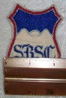 Vintage Embroidered Sbsc Sugar Bowl Ski Club California Fabric Shield Ski Patch