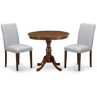 Amab3-awa-05 3 Piece Kitchen Table Set For Small Spaces Contains A Rou