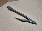 Antique Handmade Primitive Hook Hand Forged Harpoon 1800 s Hunting Hook Iron