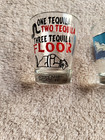 3 Novelty Glass Shot Glasses Tequila  Drinking Problem   Wildlife Guc