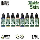 Paint Set Malefic Skin For Painting Miniatures Figures Wargames Airbrush Brush