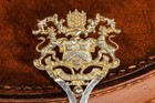 Rare Queen Victoria Jubilee Antique Sterling Silver Spoon Armorial Royalty