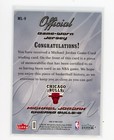 2006-07 Nba Fleer Official Game Worn Jersey Michael Jordan - Bulls G o a t    