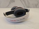 Beats By Dr  Dre Solo Hd  Headphones White Gray Red Wired  Tested